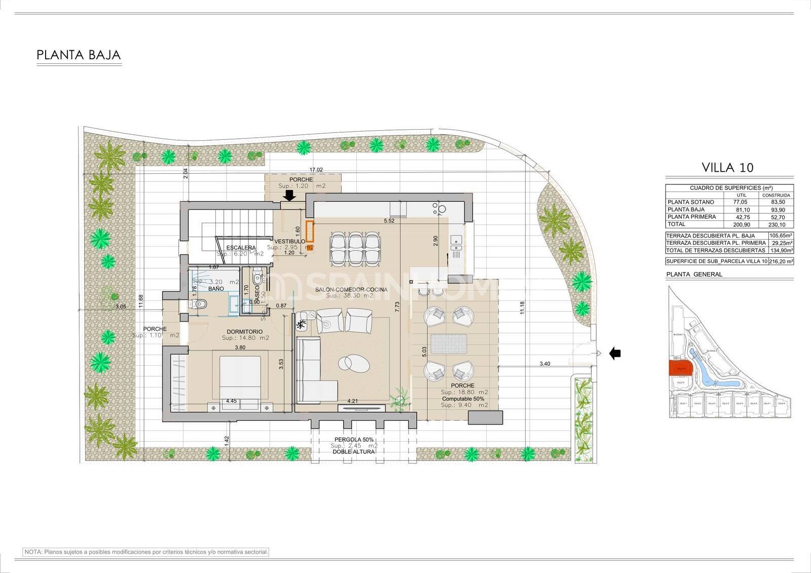 Villa à Pulpi, Almeria, Espagne 3 chambres, 253 m2 No. 121300