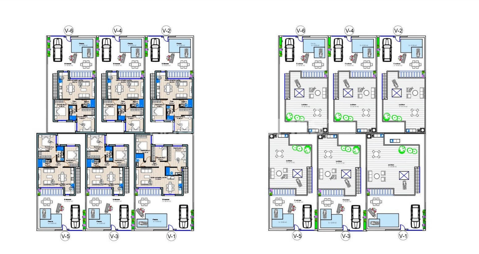 Villa a Torre-Pacheco, Murcia, Spagna 3 camere da letto, 90 mq. N° 120788