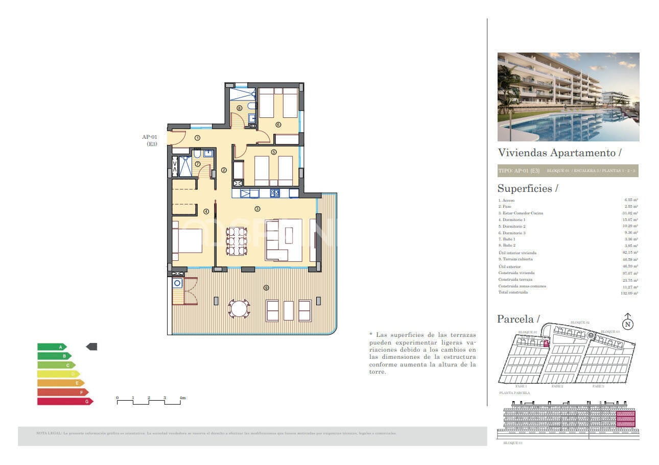 Huoneisto Mutxamel, Alicante, Espanja 3 makuuhuonetta, 115 m2 No. 121189