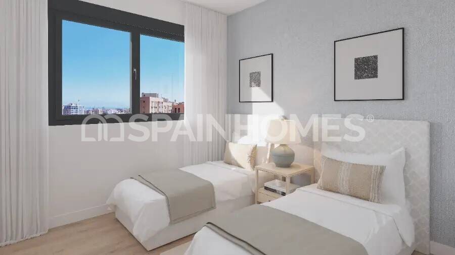 Penthäuser in Alicante, Spanien 3 Schlafzimmer, 101 m2 Nr. 120671