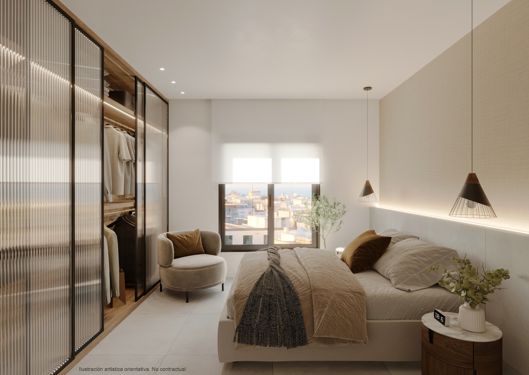 Квартира в Санта-Пола, Аликанте, Испания 2 спальни, 60м2 №131543