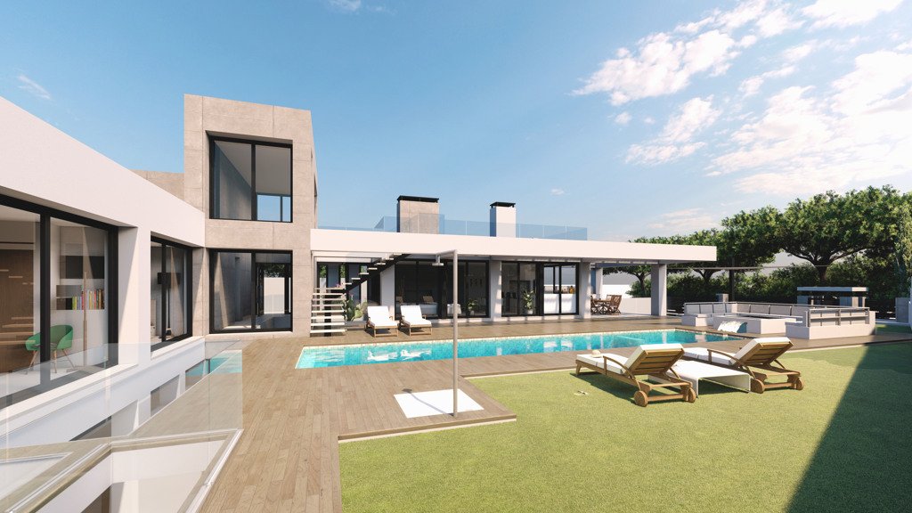 Villa Las Lagunas De Mijas, Malaga, Spānijā 3 istabas, 397 m2 Nr. 120088