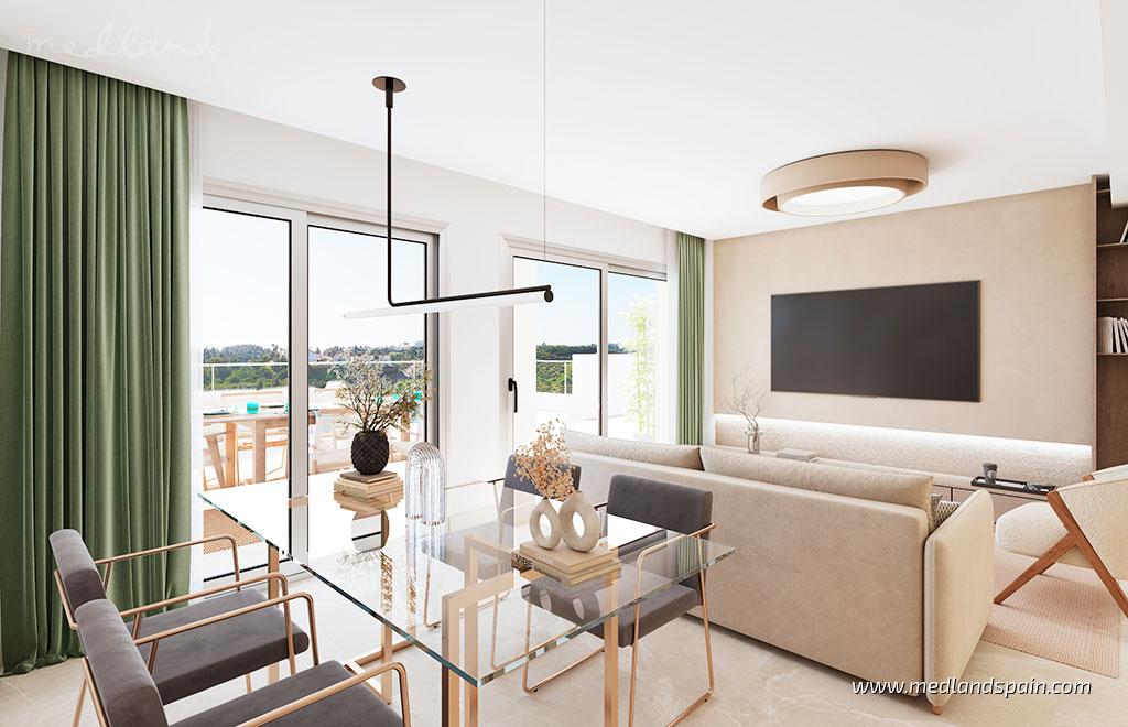 Lägenhet i Mijas Costa, Malaga, Spanien 2 sovrum, 76 kvm. Nr. 130499
