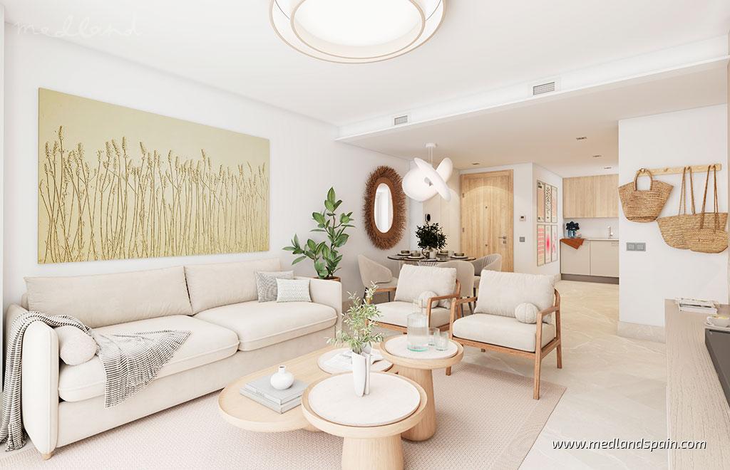 Lägenhet i Mijas Costa, Malaga, Spanien 2 sovrum, 76 kvm. Nr. 130499