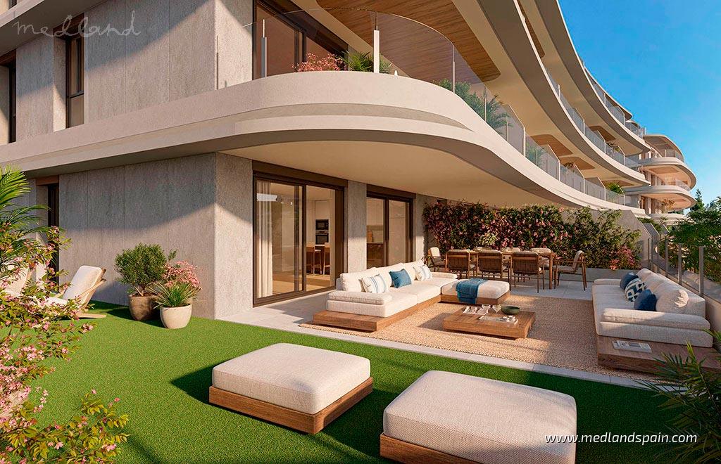 Apartment in Mijas Costa, Malaga, Spain 2 bedrooms, 87 sq.m. No. 124631