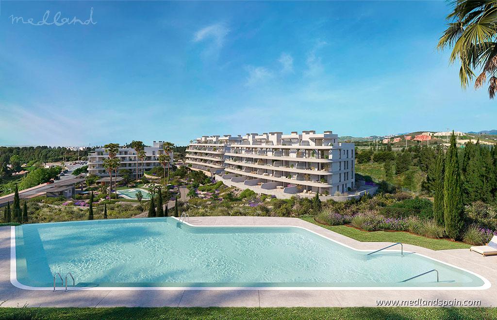 Apartment in Mijas Costa, Malaga, Spain 2 bedrooms, 87 sq.m. No. 124631