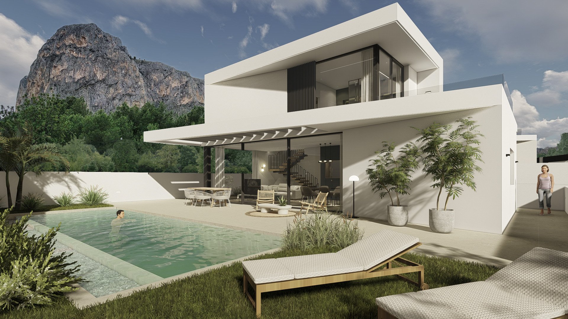 Villa Polop, Alicante, Spānijā 3 istabas, 311 m2 Nr. 127643