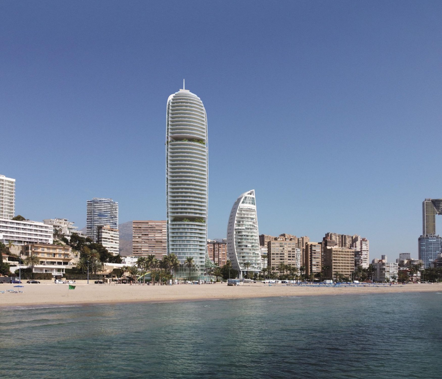 Appartamento a Benidorm, Alicante, Spagna 2 camere da letto, 79 mq. N° 122552