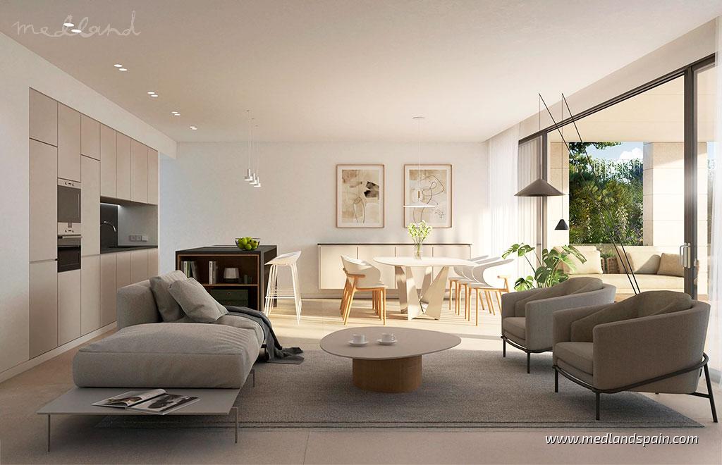 Appartamento a Marbella, Malaga, Spagna 3 camere da letto, 227 mq. N° 121685