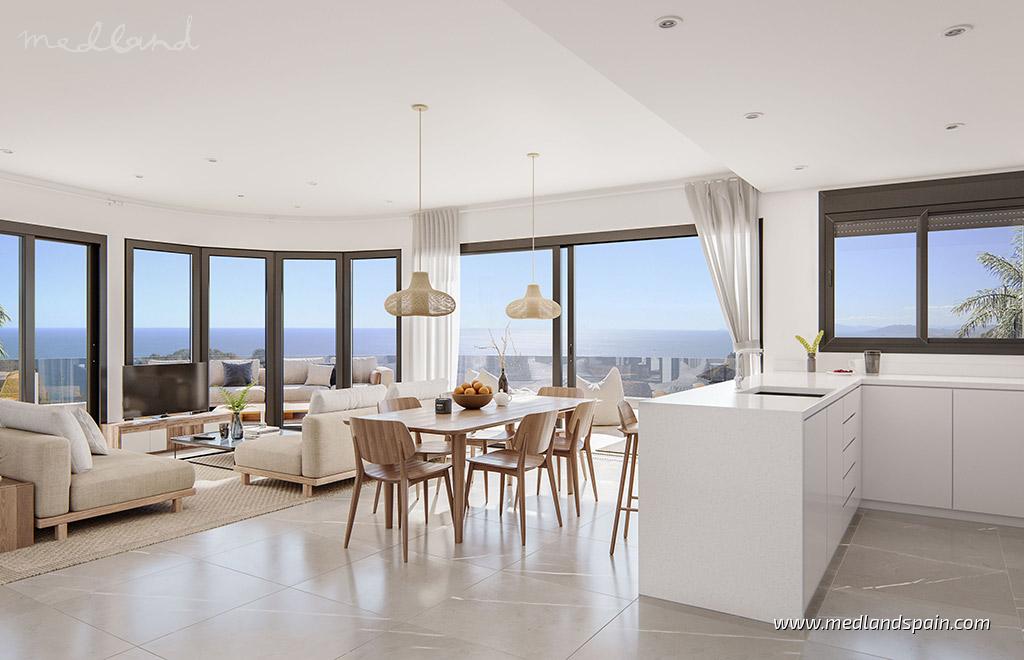 Appartamento a Aguilas, Murcia, Spagna 4 camere da letto, 124 mq. N° 121690