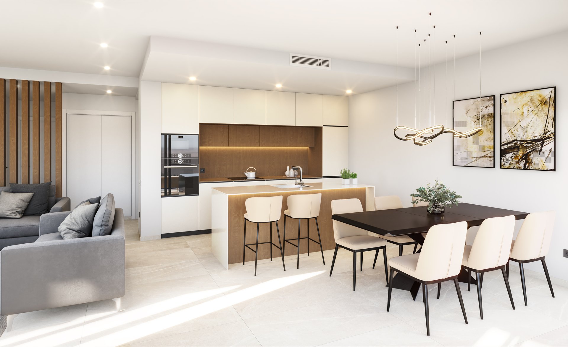 Wohnung in Los Alcazares, Murcia, Spanien 3 Schlafzimmer, 152 m2 Nr. 127820
