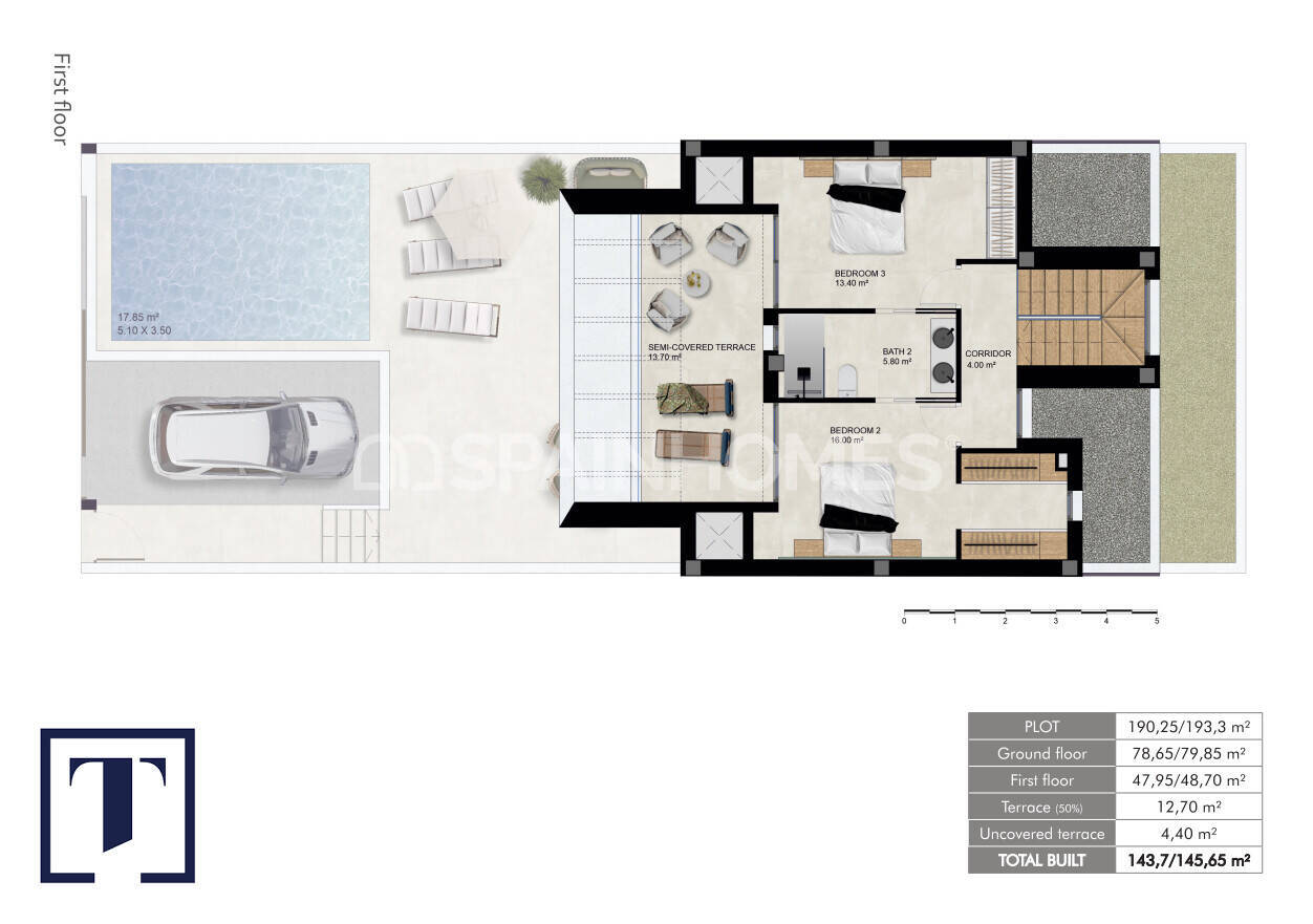 Villa i Dolores, Alicante, Spanien 3 sovrum, 143 kvm. Nr. 132785