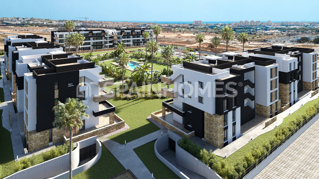 Apartamento en Torrevieja, Alicante, España 2 dormitorios, 77 m2 No. 132786